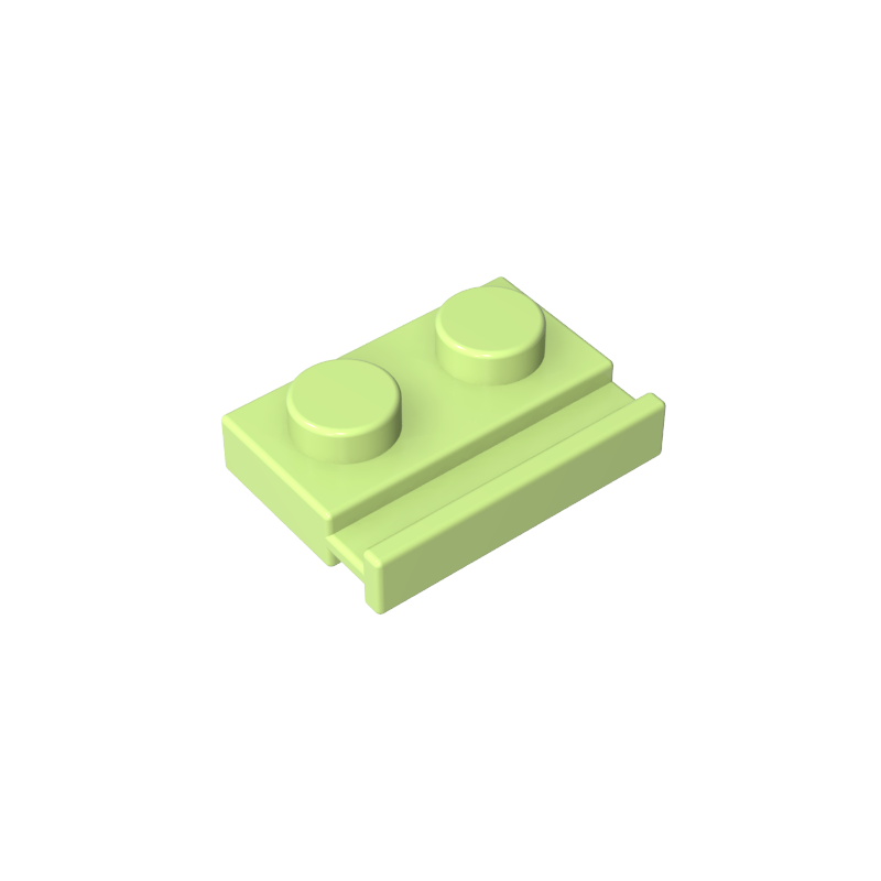 32028 | Plate, Modified 1 x 2 with Door Rail