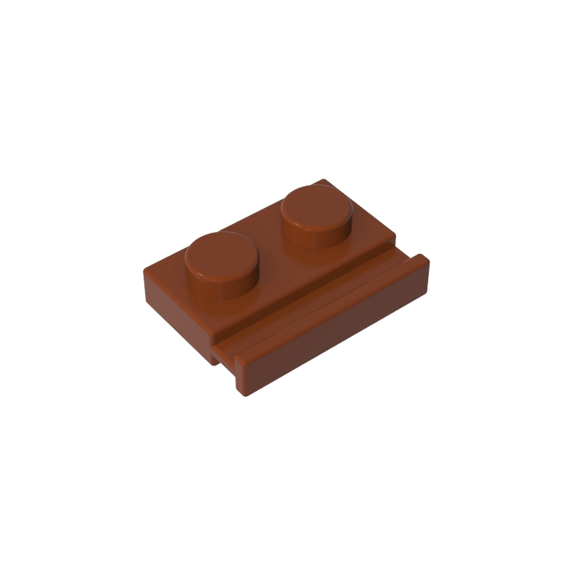 32028 | Plate, Modified 1 x 2 with Door Rail