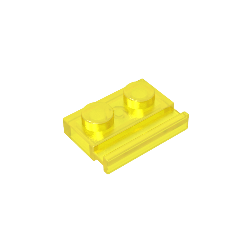 32028 | Plate, Modified 1 x 2 with Door Rail