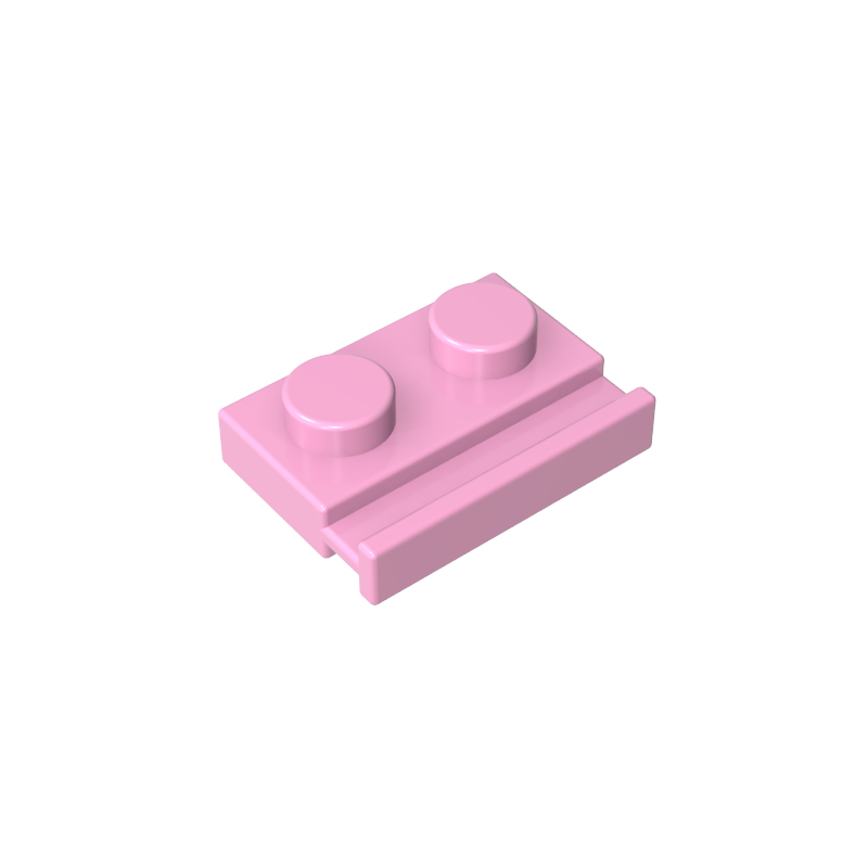 32028 | Plate, Modified 1 x 2 with Door Rail