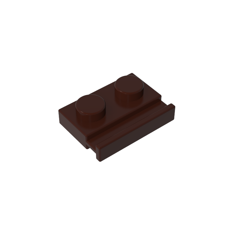 32028 | Plate, Modified 1 x 2 with Door Rail