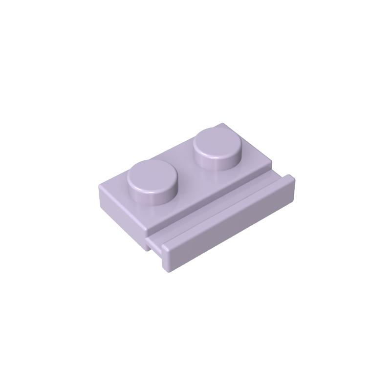 32028 | Plate, Modified 1 x 2 with Door Rail