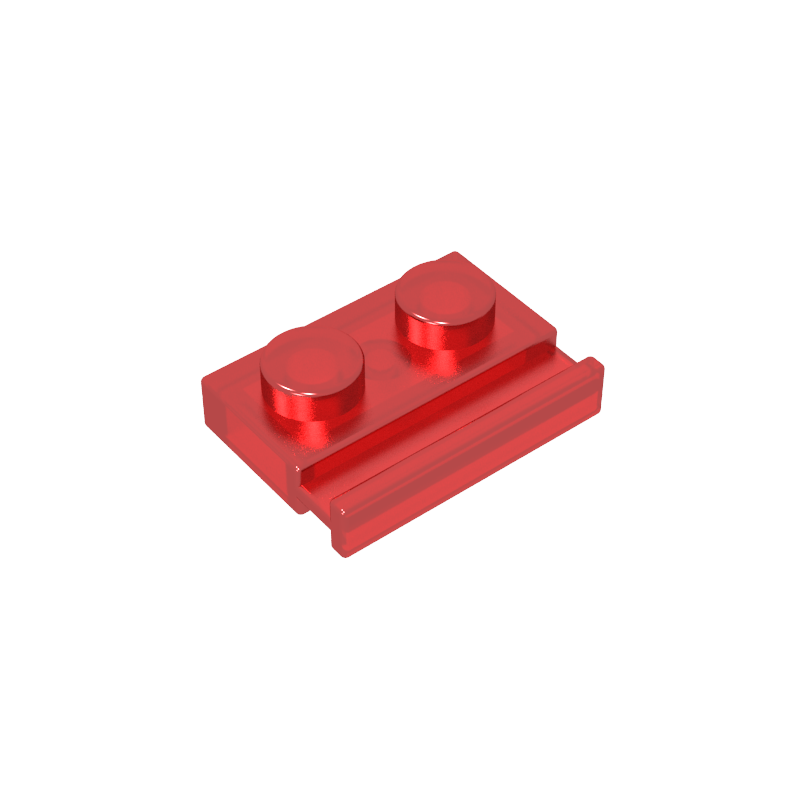 32028 | Plate, Modified 1 x 2 with Door Rail