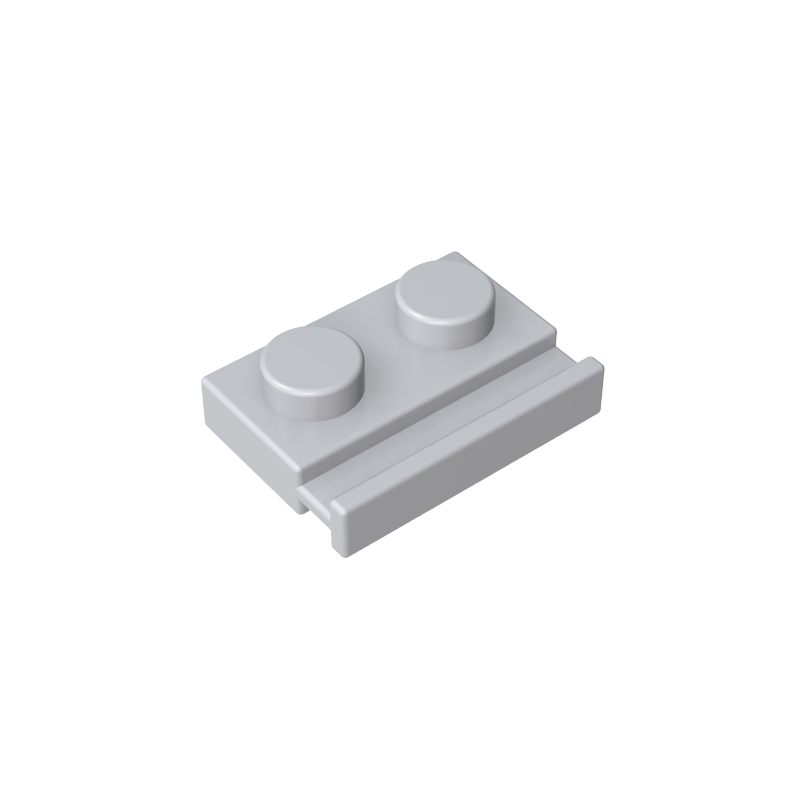 32028 | Plate, Modified 1 x 2 with Door Rail