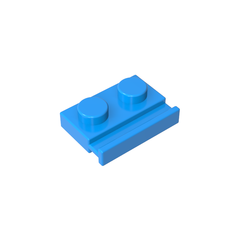 32028 | Plate, Modified 1 x 2 with Door Rail