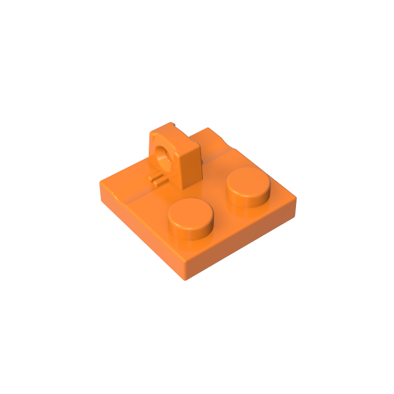 92582 | Hinge Plate 2 x 2 Locking with 1 Finger on Top