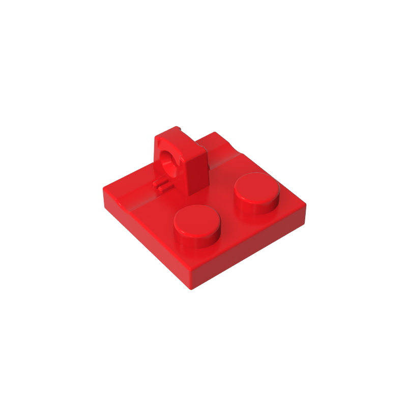 92582 | Hinge Plate 2 x 2 Locking with 1 Finger on Top