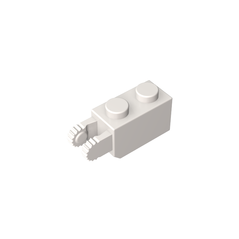 30365 | Hinge Brick 1 x 2 Locking with 2 Fingers Vertical End