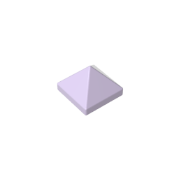 22388 | Slope 45 1 x 1 x 2/3 Quadruple Convex Pyramid