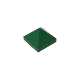 22388 | Slope 45 1 x 1 x 2/3 Quadruple Convex Pyramid