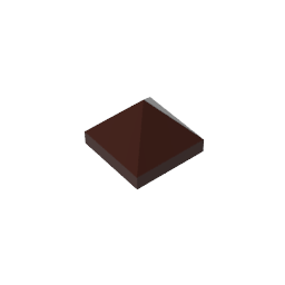 22388 | Slope 45 1 x 1 x 2/3 Quadruple Convex Pyramid