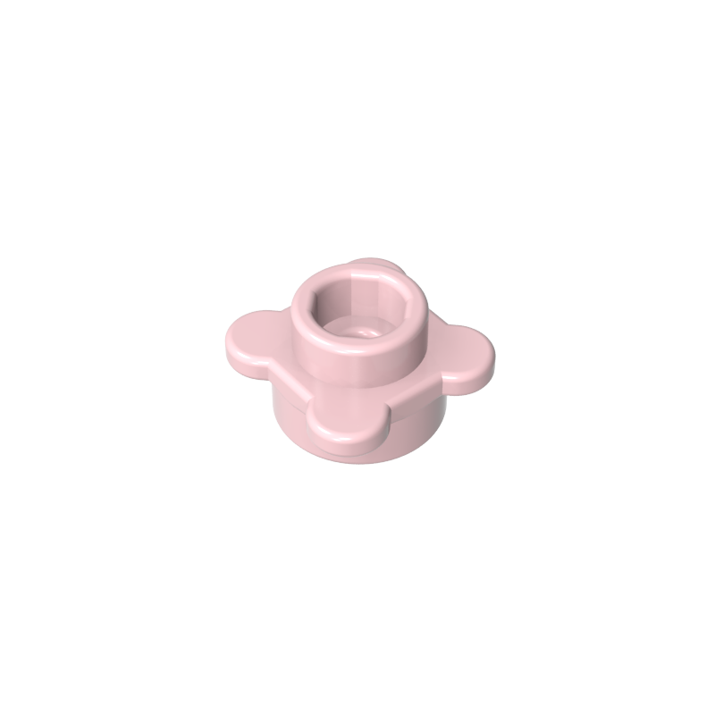33291 | Plate, Round 1 x 1 with Flower Edge (4 Knobs / Petals)