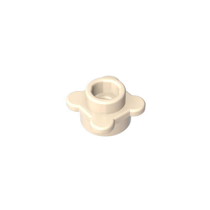 33291 | Plate, Round 1 x 1 with Flower Edge (4 Knobs / Petals)