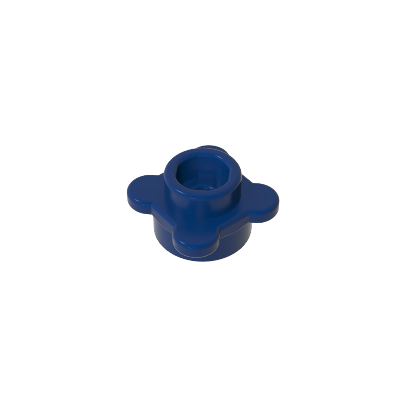 33291 | Plate, Round 1 x 1 with Flower Edge (4 Knobs / Petals)
