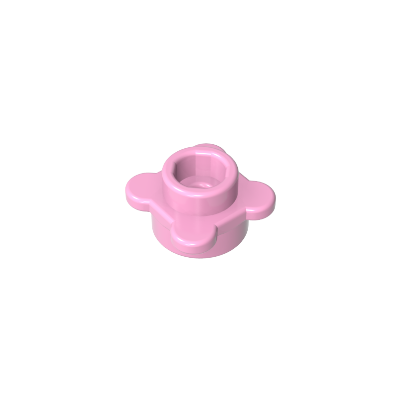 33291 | Plate, Round 1 x 1 with Flower Edge (4 Knobs / Petals)