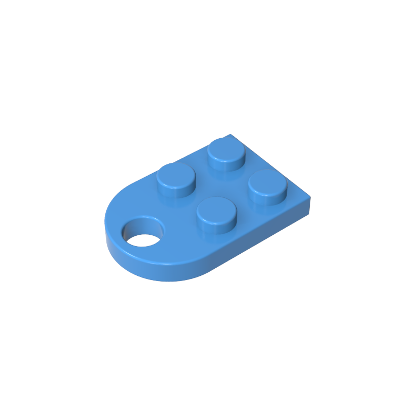 3176 | Plate, Modified 2 x 3 with Hole