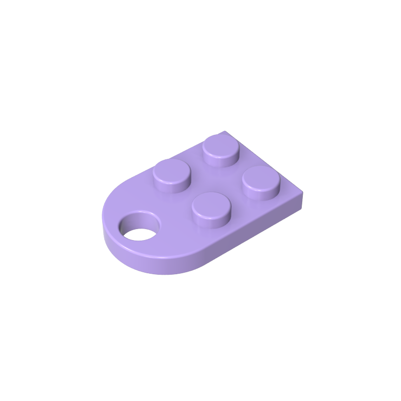 3176 | Plate, Modified 2 x 3 with Hole