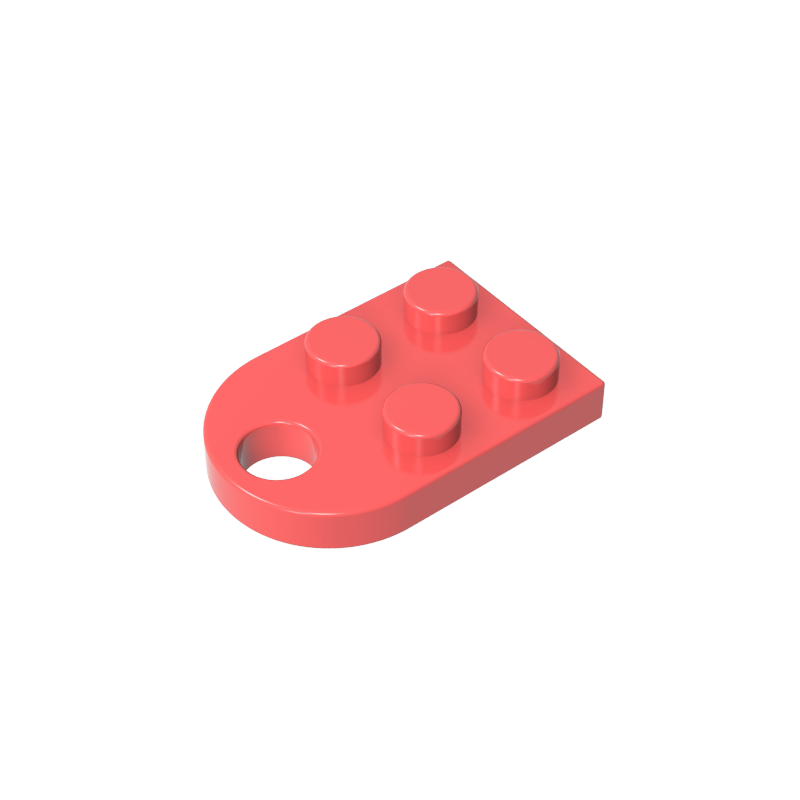 3176 | Plate, Modified 2 x 3 with Hole