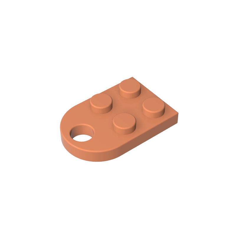3176 | Plate, Modified 2 x 3 with Hole