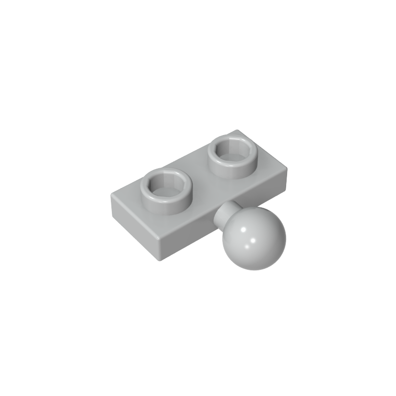 14417 | Plate, Modified 1 x 2 with Tow Ball on Side
