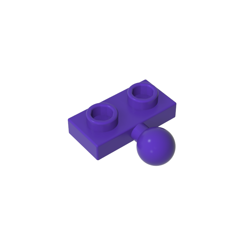 14417 | Plate, Modified 1 x 2 with Tow Ball on Side