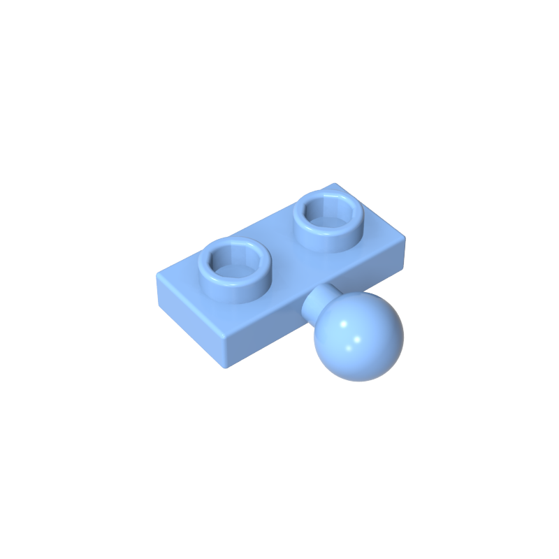 14417 | Plate, Modified 1 x 2 with Tow Ball on Side