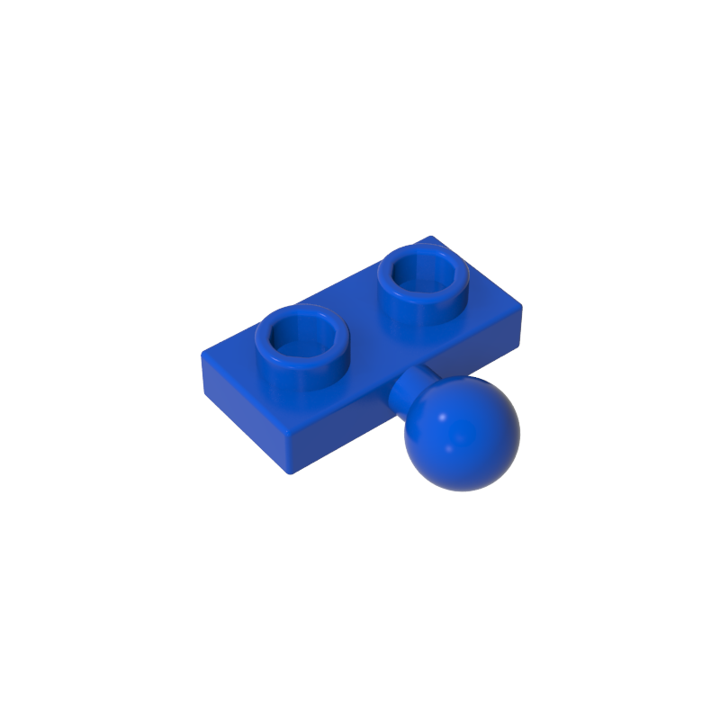 14417 | Plate, Modified 1 x 2 with Tow Ball on Side