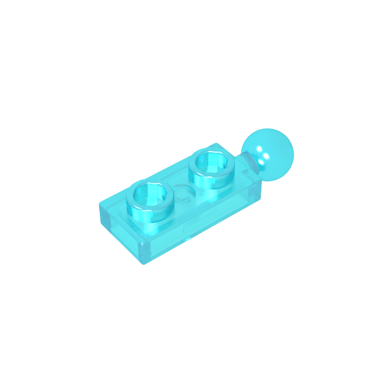 22890 | Plate, Modified 1 x 2 with Tow Ball on End