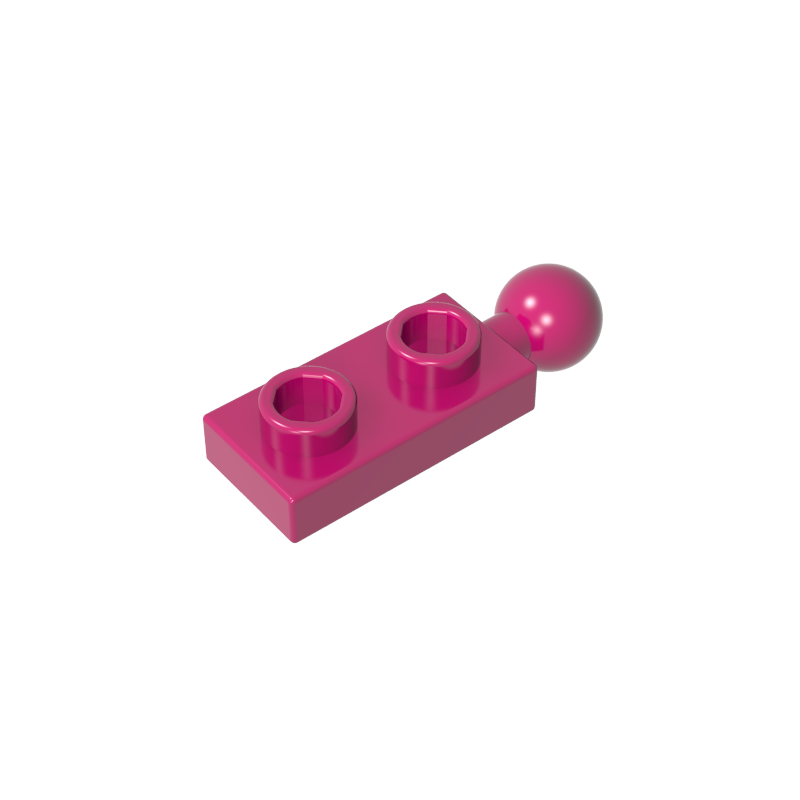 22890 | Plate, Modified 1 x 2 with Tow Ball on End