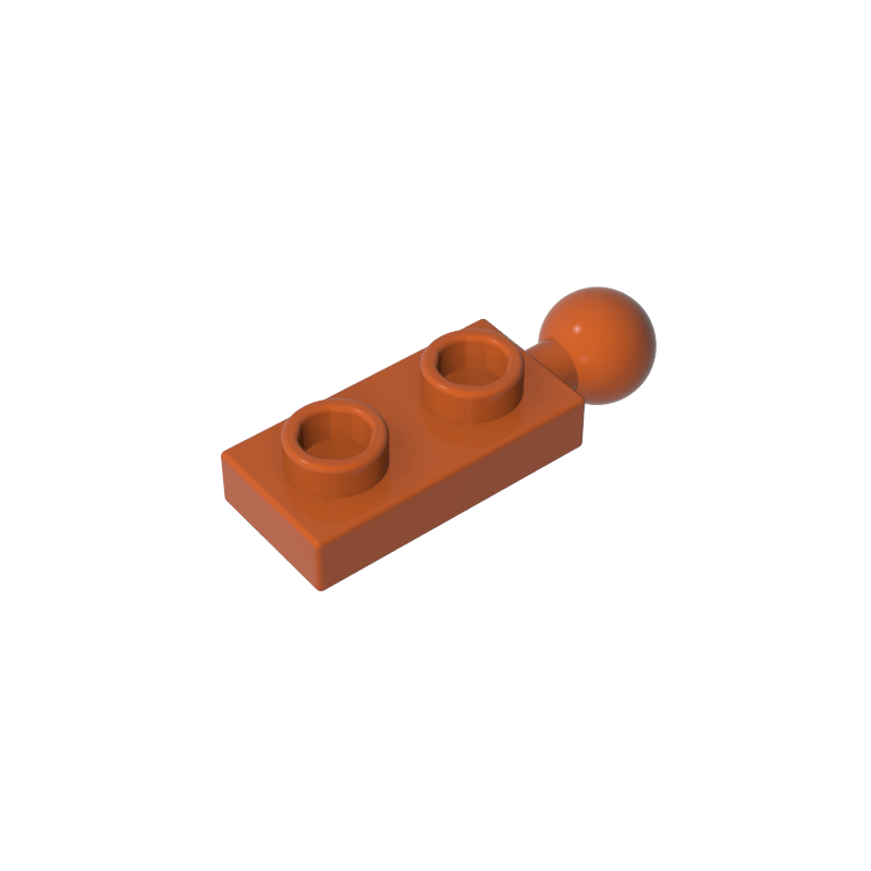 22890 | Plate, Modified 1 x 2 with Tow Ball on End