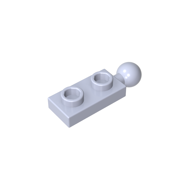 22890 | Plate, Modified 1 x 2 with Tow Ball on End