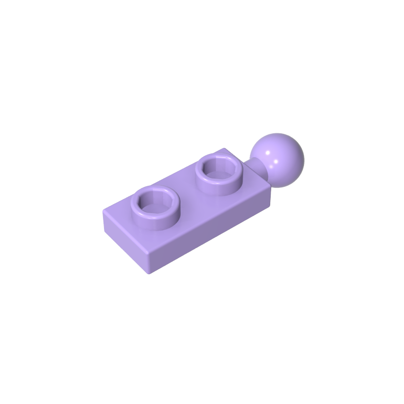 22890 | Plate, Modified 1 x 2 with Tow Ball on End