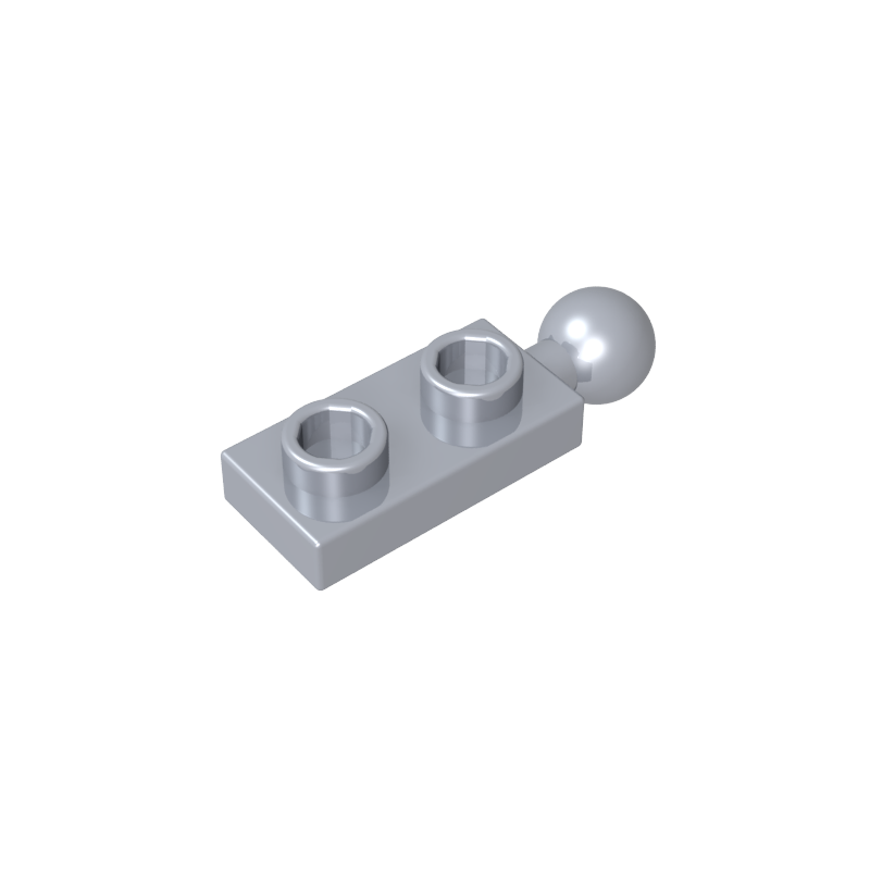 22890 | Plate, Modified 1 x 2 with Tow Ball on End