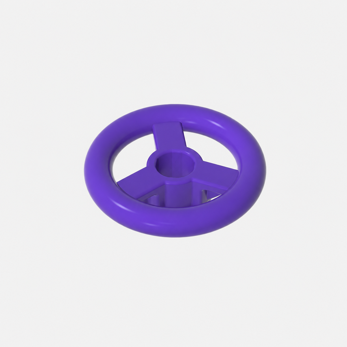 16091 | Vehicle, Steering Wheel Small, 2 Studs Diameter