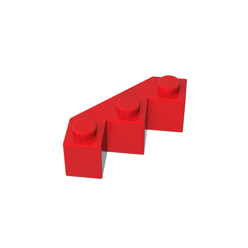 2462 | Brick, Modified Facet 3 x 3