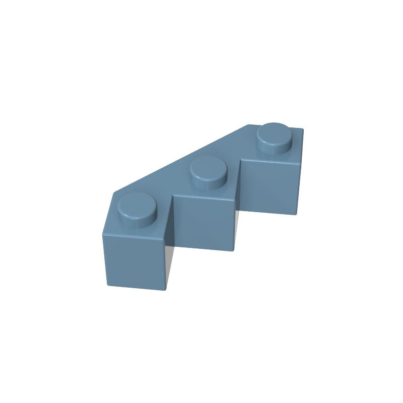 2462 | Brick, Modified Facet 3 x 3
