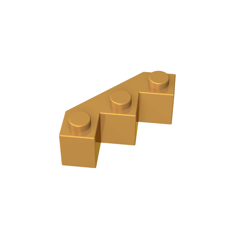 2462 | Brick, Modified Facet 3 x 3