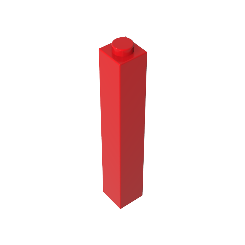 2453b | Brick 1 x 1 x 5 - Hollow Stud