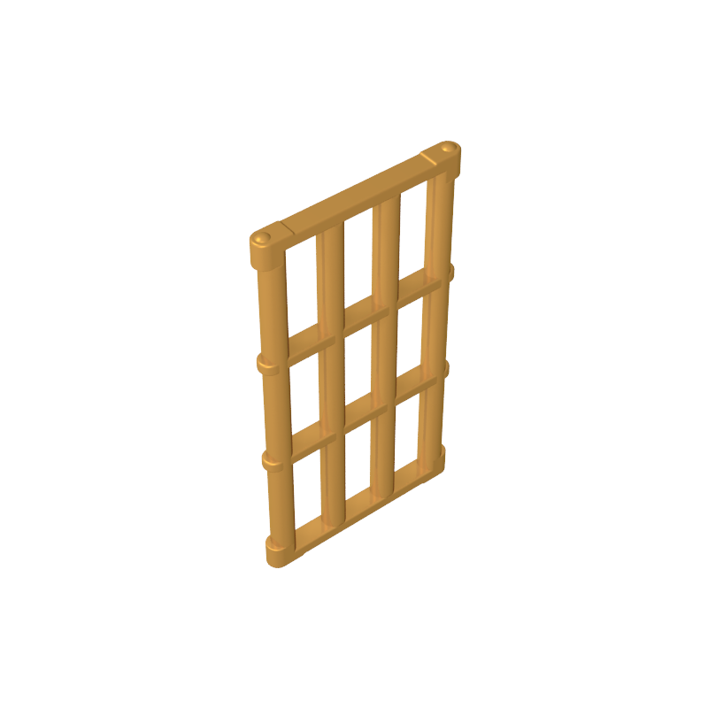 92589 | Bar 1 x 4 x 6 Grille with End Protrusions