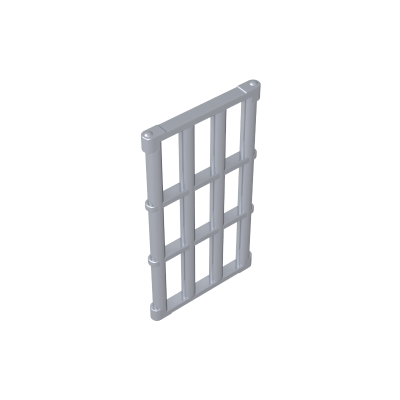 92589 | Bar 1 x 4 x 6 Grille with End Protrusions