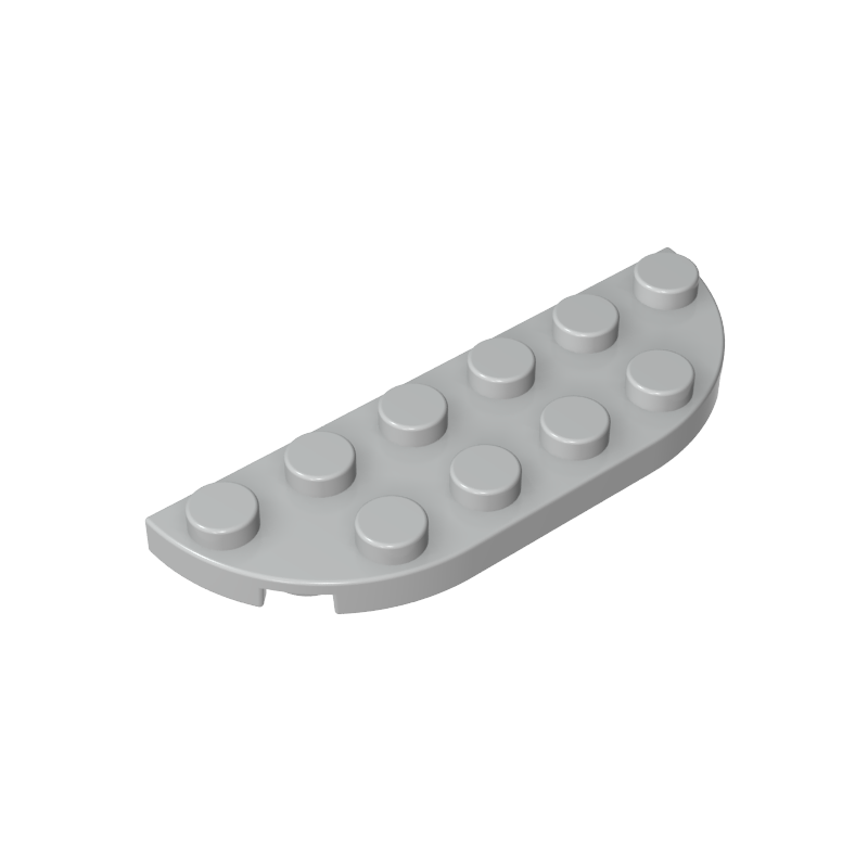 18980 | Plate, Round Corner 2 x 6 Double