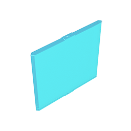 4448 | Glass for Window 4 x 4 x 3 Roof