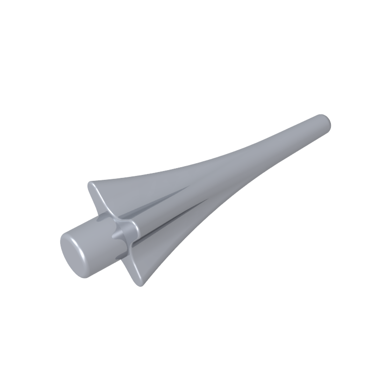 24482 | Weapon Spear Tip with Fins
