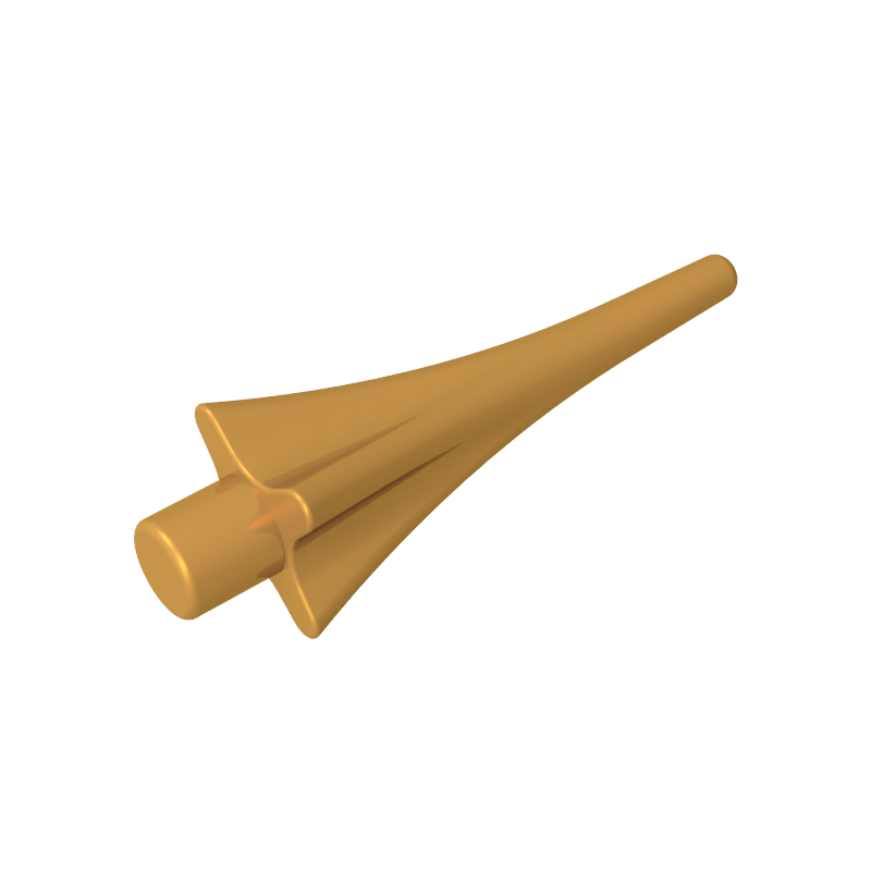 24482 | Weapon Spear Tip with Fins