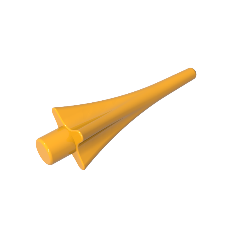 24482 | Weapon Spear Tip with Fins