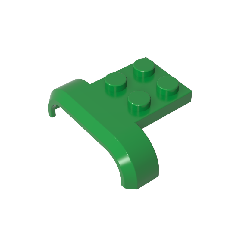28326 | Vehicle, Mudguard 4 x 3 x 1 with Arch Curved