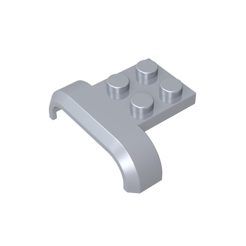 28326 | Vehicle, Mudguard 4 x 3 x 1 with Arch Curved