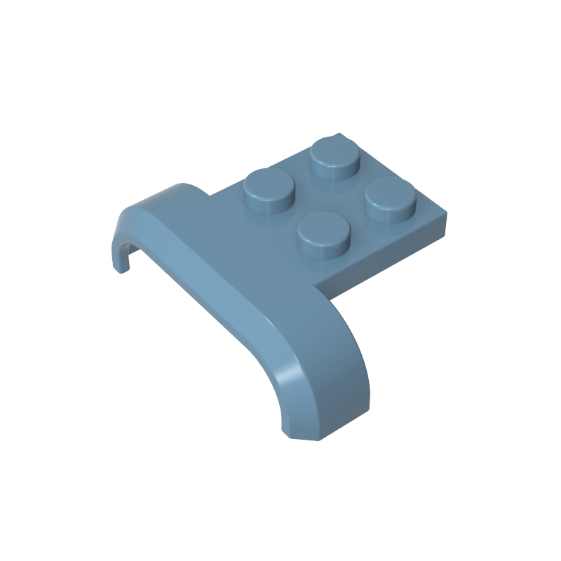 28326 | Vehicle, Mudguard 4 x 3 x 1 with Arch Curved