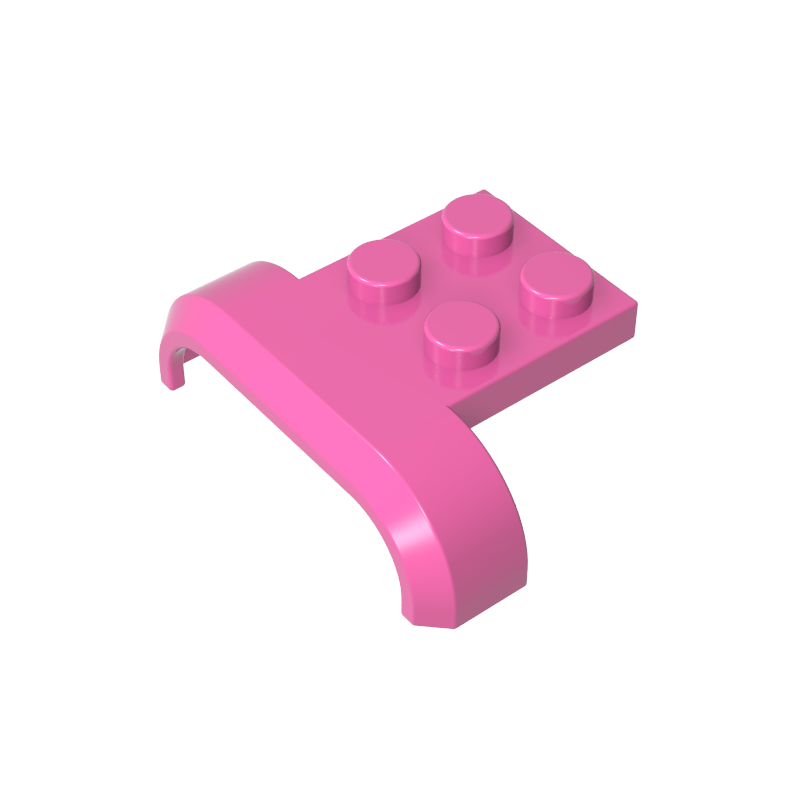 28326 | Vehicle, Mudguard 4 x 3 x 1 with Arch Curved