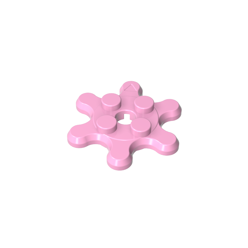 35442 | Plate, Round 2 x 2 Gear 6 Tooth